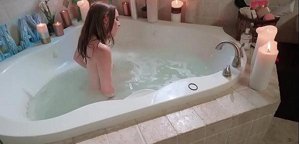  Petite teen banged by bf after shower